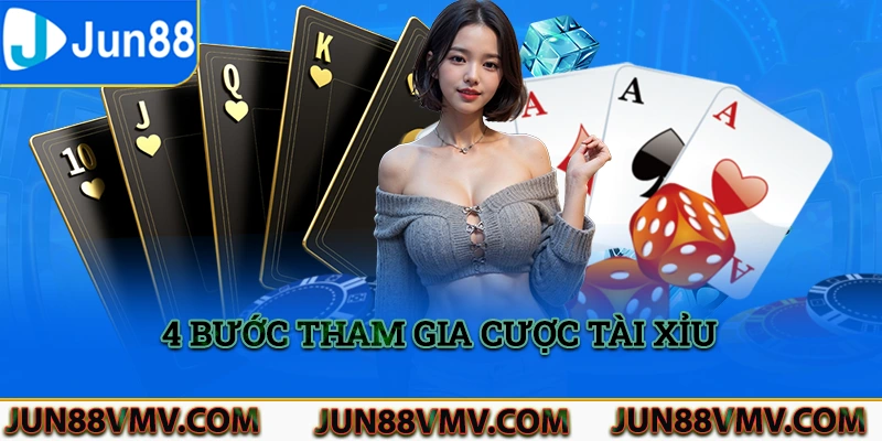 4 bước tham gia cược tài xỉu siêu đơn giản