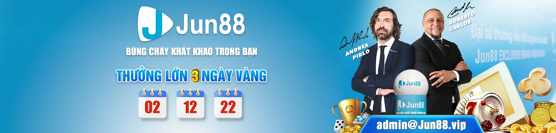 Jun88 Banner Thưởng Lớn Ngày Vàng